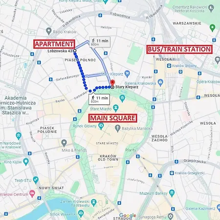 Roomy Lobzowska Street *